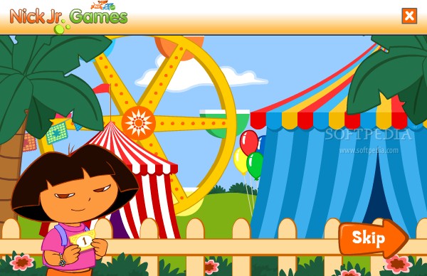 dora the explorer carnival adventure game free